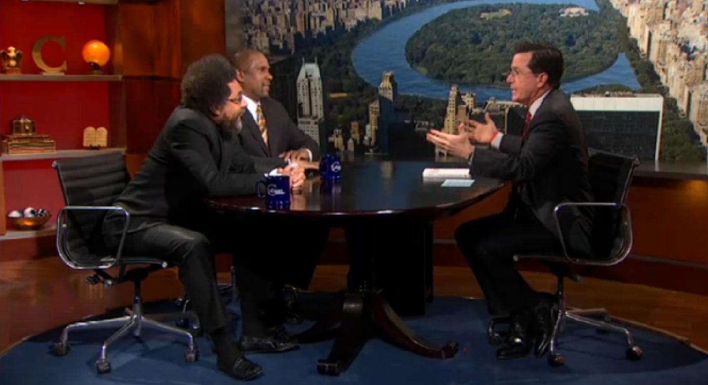Cornel West and Tavis Smiley on The Colbert Report